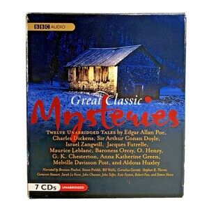 Great Classic Mysteries Stories by BBC 2010 Unabridged 7 Disc Auidobook Set